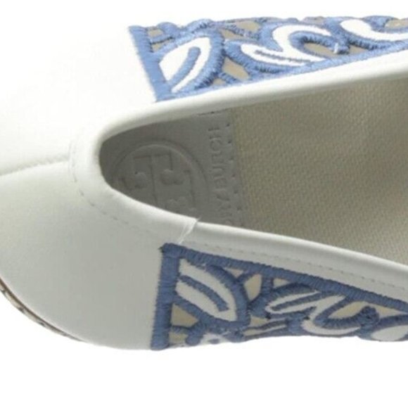 NEW - NEVER WORN - Tory Burch Lucia Lace Peep Toe 36M EU - Picture 6 of 8